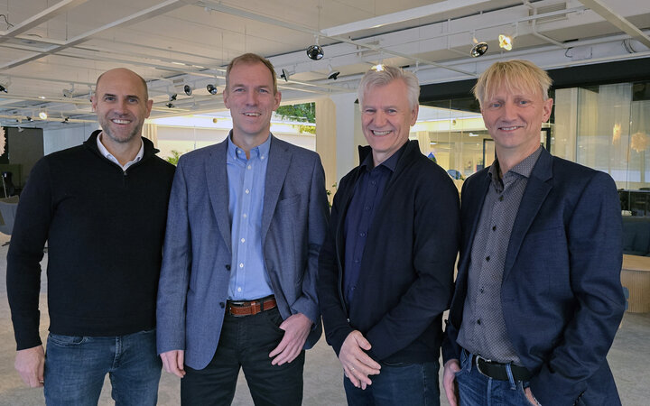 Magnus Grimstad Ivar Driveklepp Ståle Welle og Roger Welle