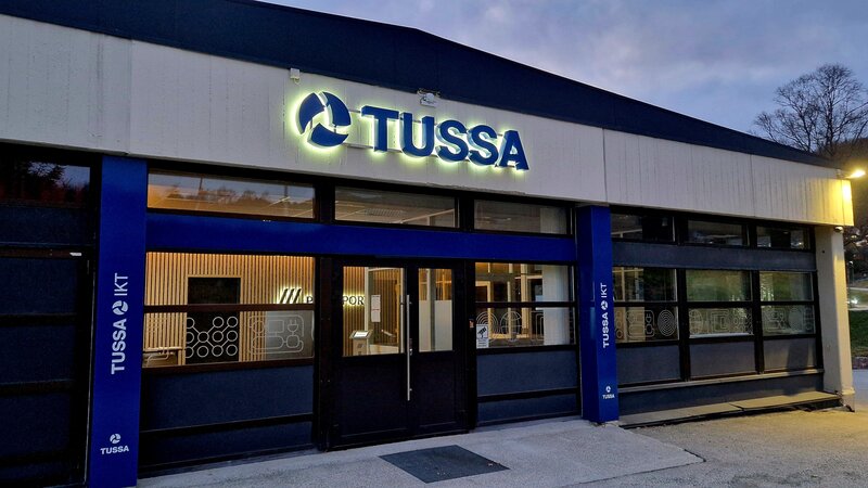 Tussa IKT Sykkylven inngangsparti