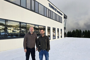 Tussa Installasjon nytt bygg Saunesmarka Roar Stenersen og Børre Brandal 2025