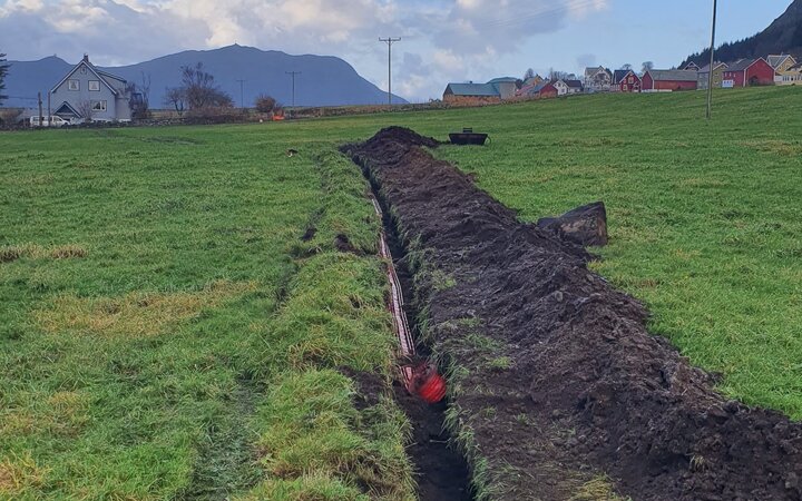 Mange fritidsbustader får også tilbod om fiber