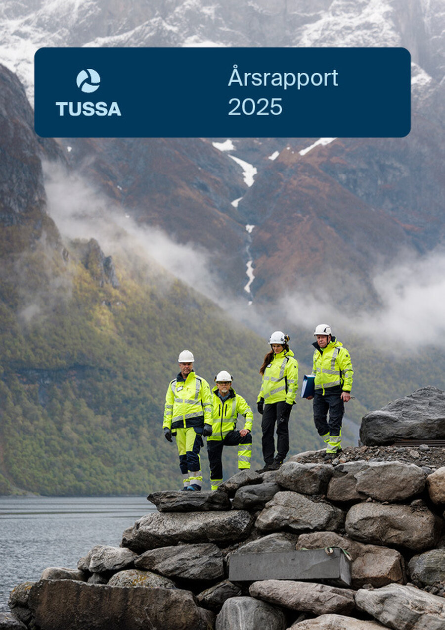 Tussa aarsrapport 2025 forside