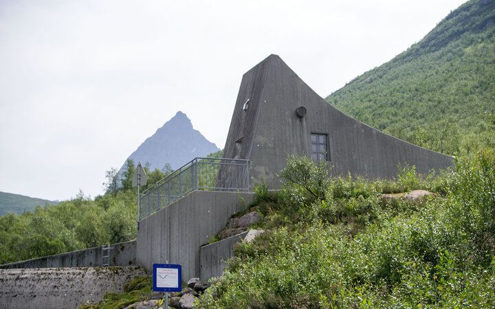 Lukehuset på Urke kraftverk