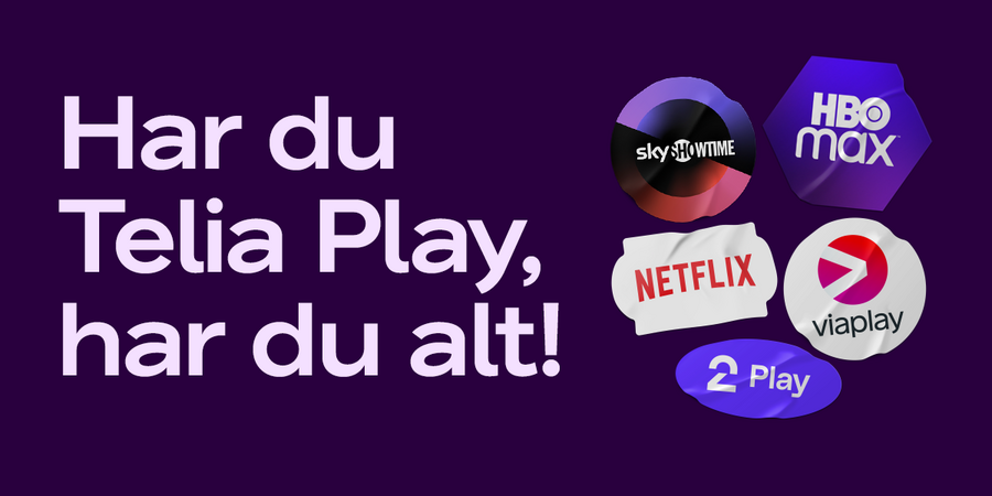 Banner Har du Telia Play har du alt
