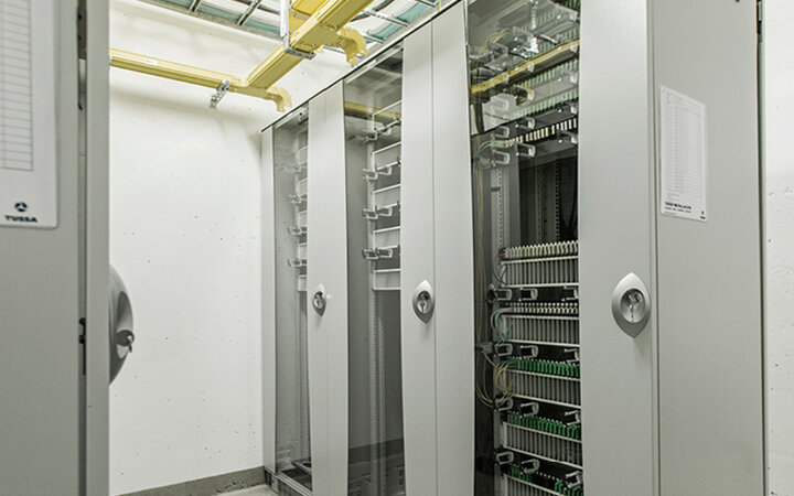 Termineringsrom, eksterne kommunikasjonslinjer