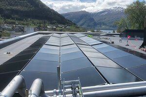 Solcelle mot sør Sivert Aarflot huset