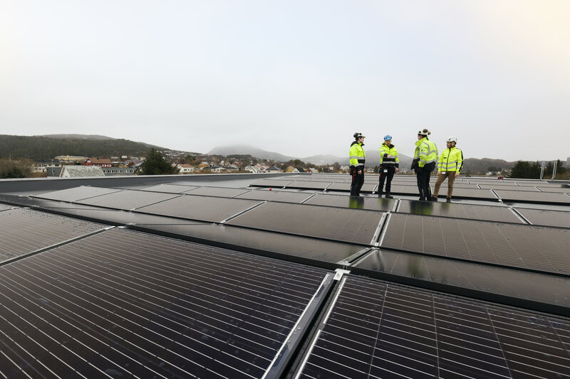 Lyse utsikter for solcellepanel